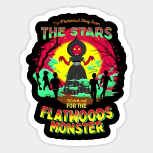 Cute Cryptid Alien Braxxie Flatwoods Monster of West Virginia Sticker